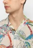Short-sleeved Cuban Shirt / 3107 - Blue sold by Revolution