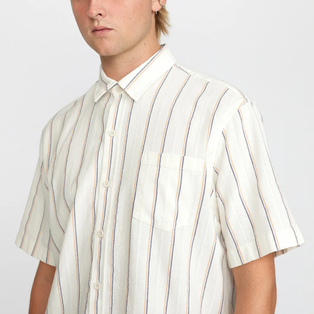 Short-sleeved Loose Shirt / 3105 - Offwhite sold by Revolution product image thumbnail 4