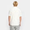 Short-sleeved Loose Shirt / 3105 - Offwhite sold by Revolution