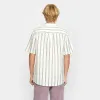 Short-sleeved Cuban Shirt / 3865 - Navy sold by Revolution