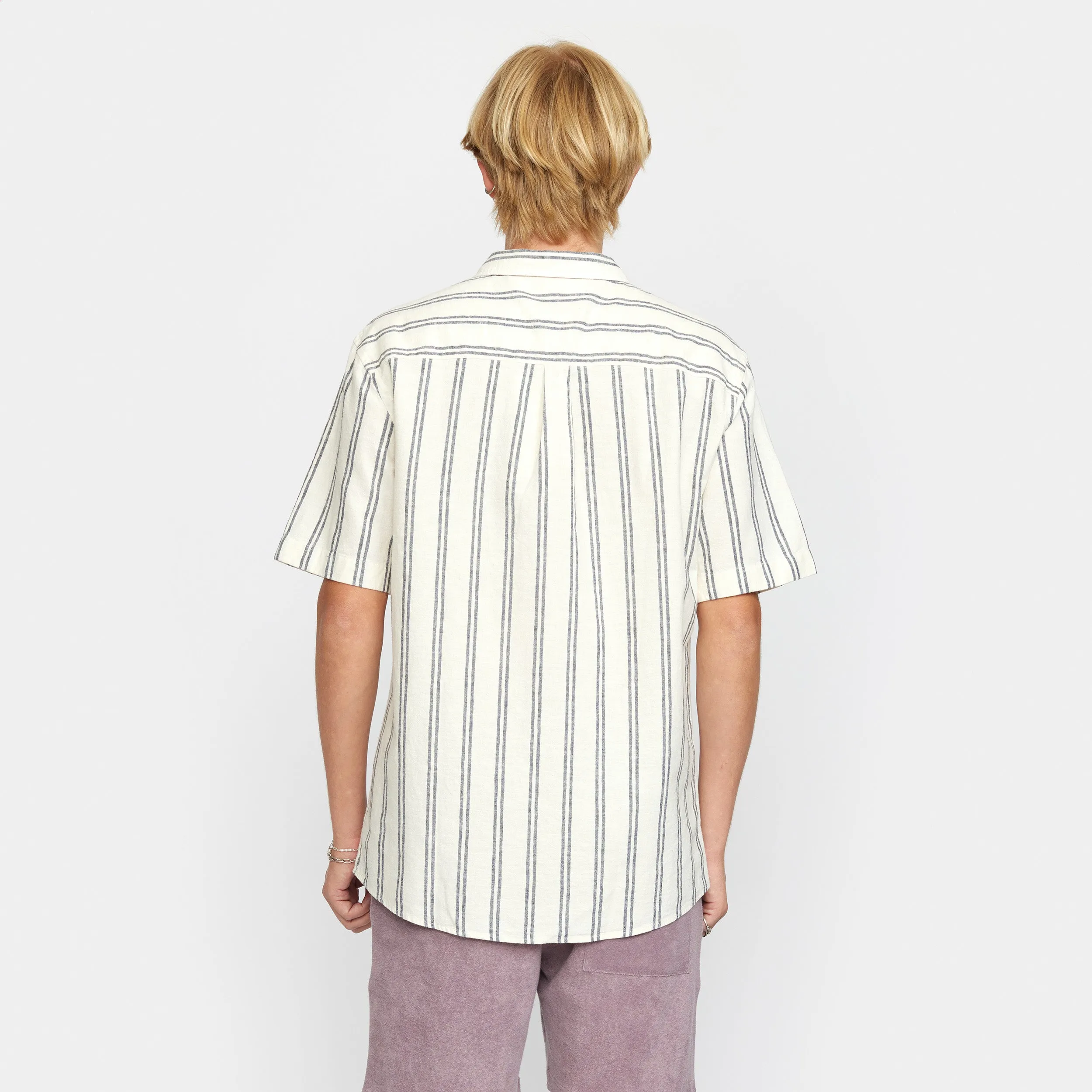 Short-sleeved Cuban Shirt / 3865 - Navy sold by Revolution product image thumbnail 2