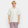 Short-sleeved Cuban Shirt / 3865 - Navy sold by Revolution