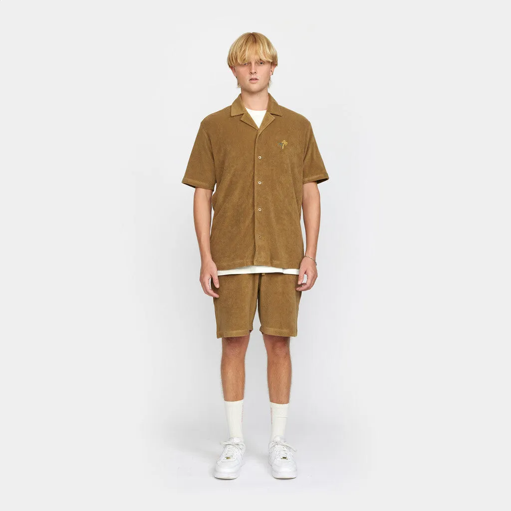 Terry Cuban Shirt / 3110 PAL - Darkkhaki sold by Revolution product image thumbnail 2