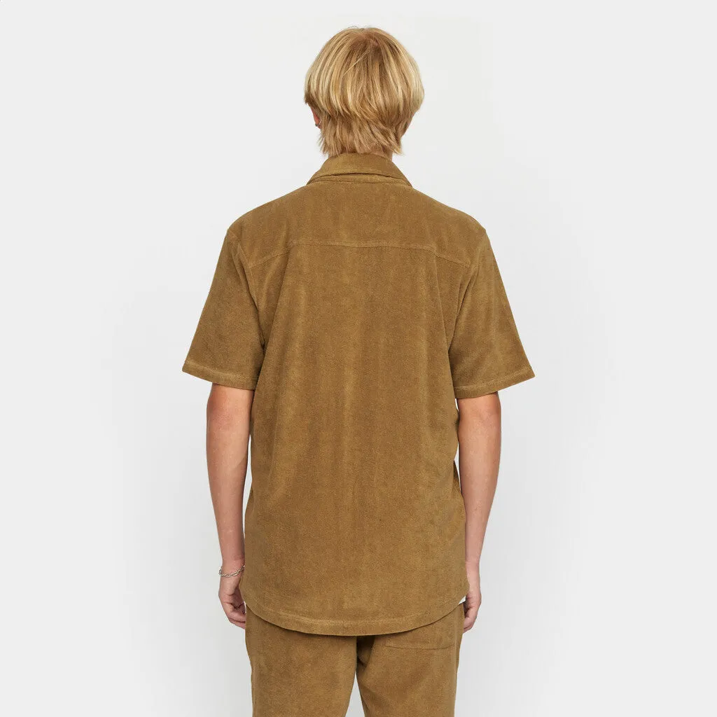 Terry Cuban Shirt / 3110 PAL - Darkkhaki sold by Revolution product image thumbnail 3