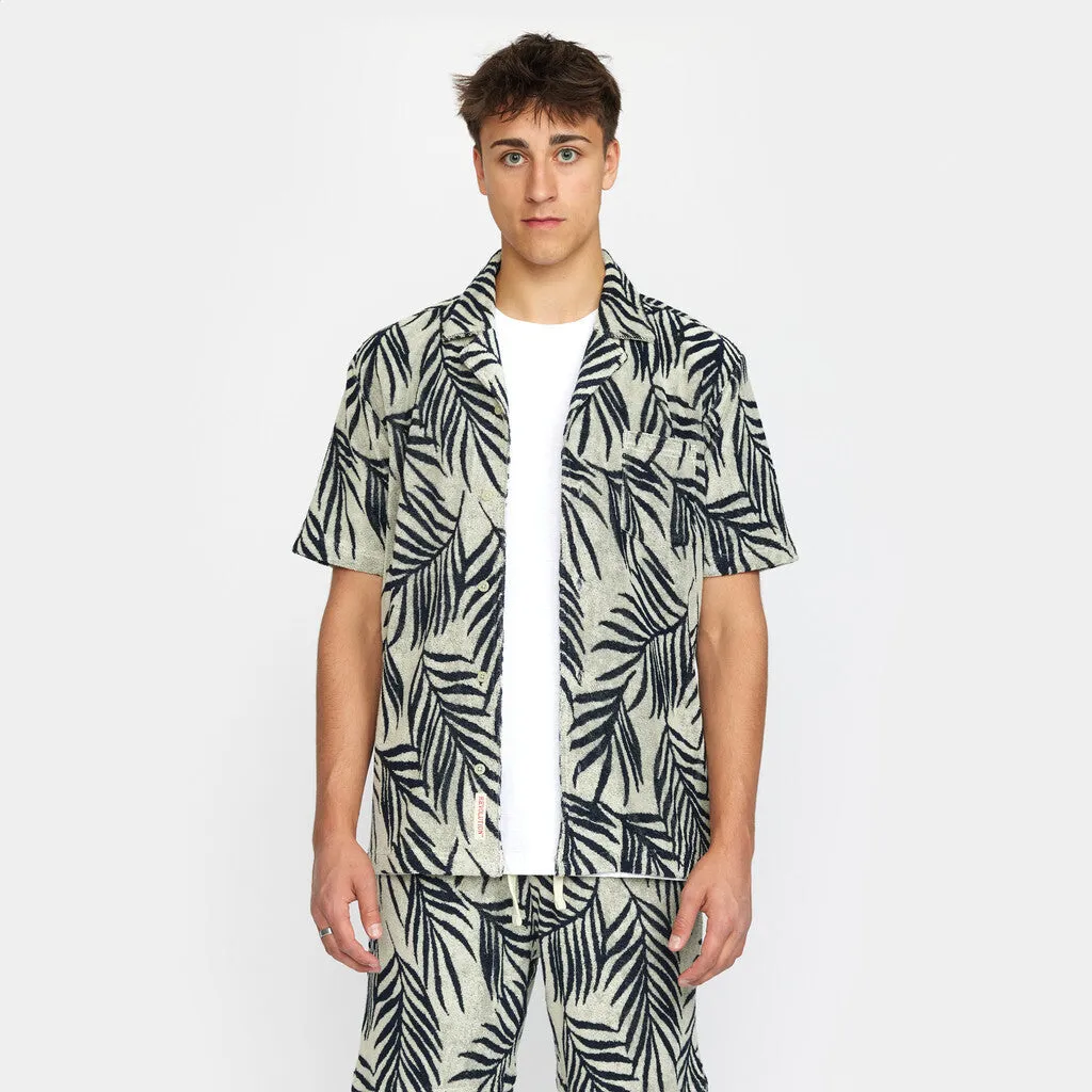 Terry Cuban Shirt / 3101 - Offwhite sold by Revolution