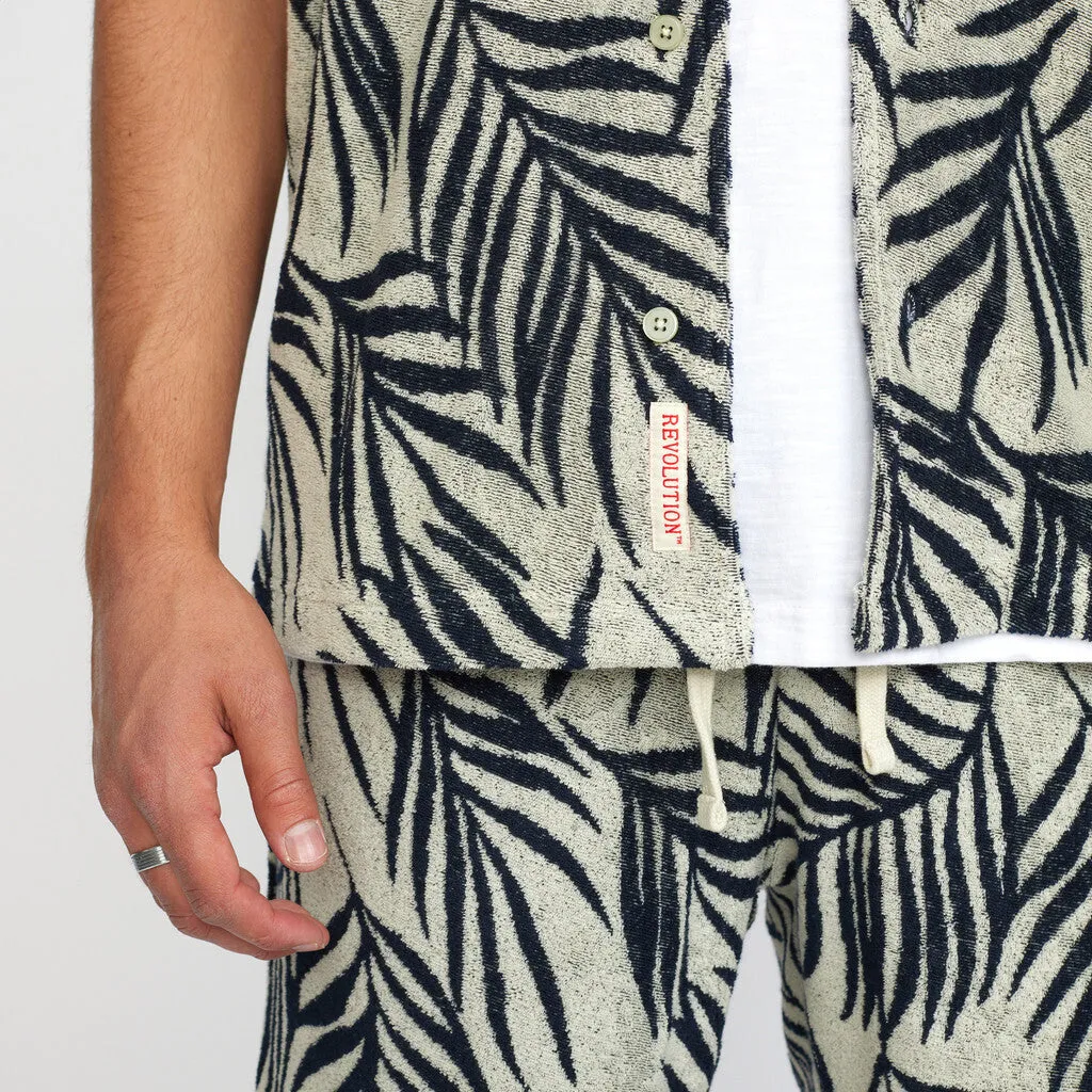 Terry Cuban Shirt / 3101 - Offwhite sold by Revolution product image thumbnail 4