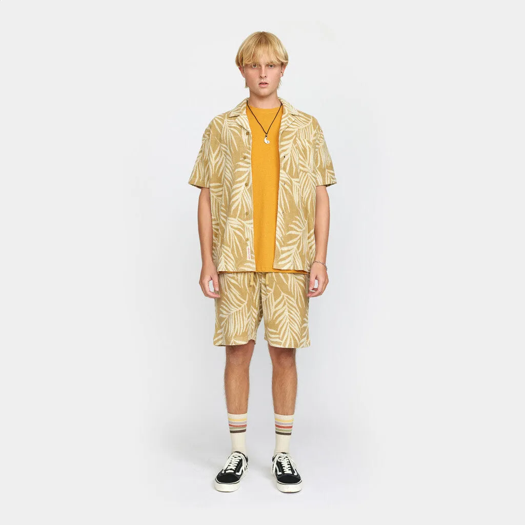 Terry Cuban Shirt / 3101 - Khaki sold by Revolution product image thumbnail 2