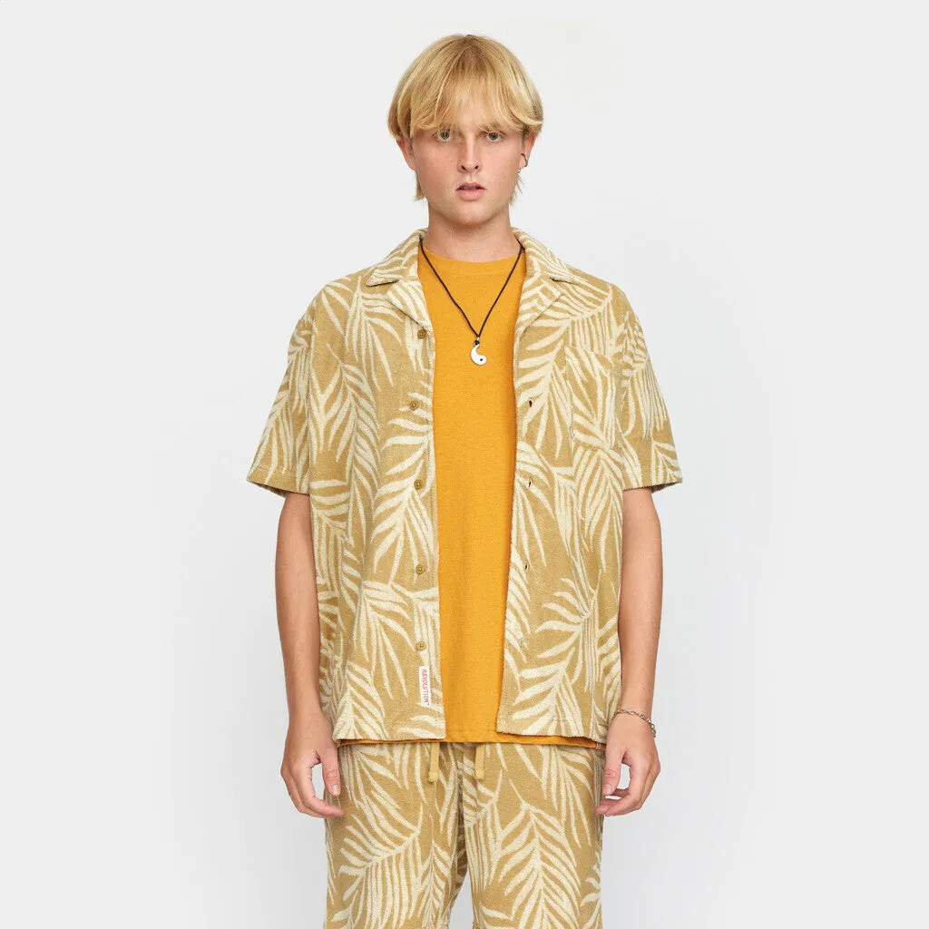 Terry Cuban Shirt / 3101 - Khaki sold by Revolution