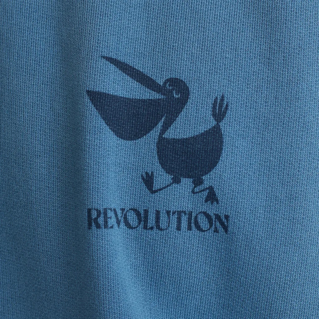 Loose Crewneck / 2773 PEL - Blue sold by Revolution product image thumbnail 3