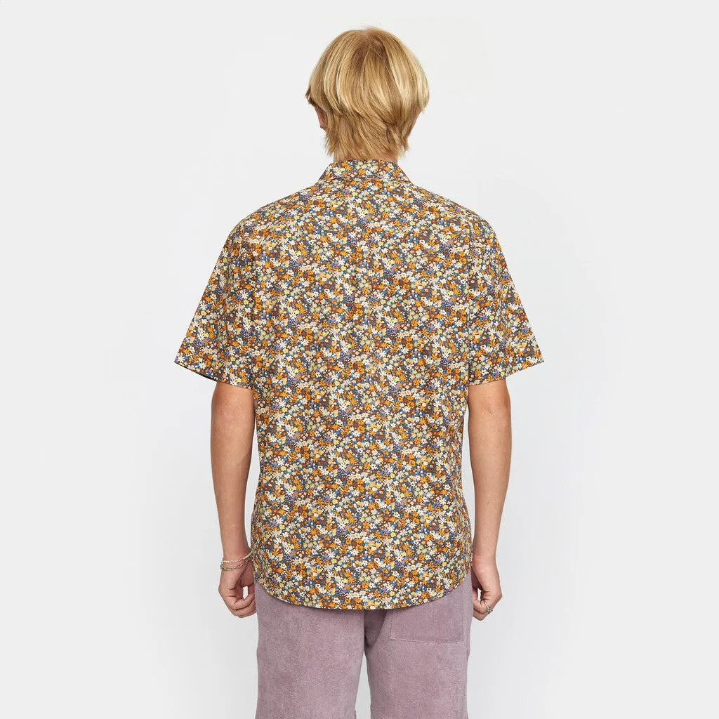 Short-sleeved Cuban Shirt / 3112 - Orange sold by Revolution product image thumbnail 3