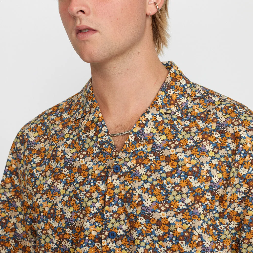 Short-sleeved Cuban Shirt / 3112 - Orange sold by Revolution product image thumbnail 4