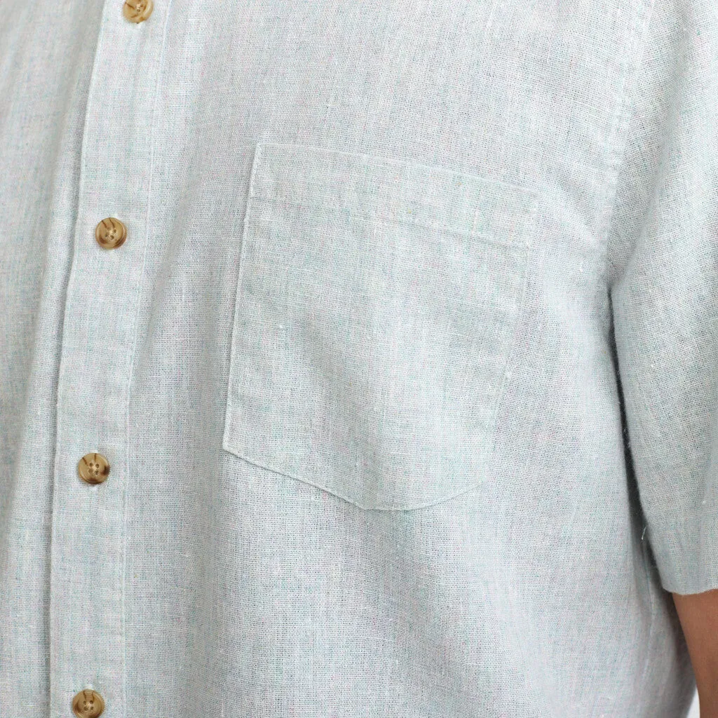 Short-sleeved Loose Shirt / 3103 - Blue sold by Revolution product image thumbnail 5