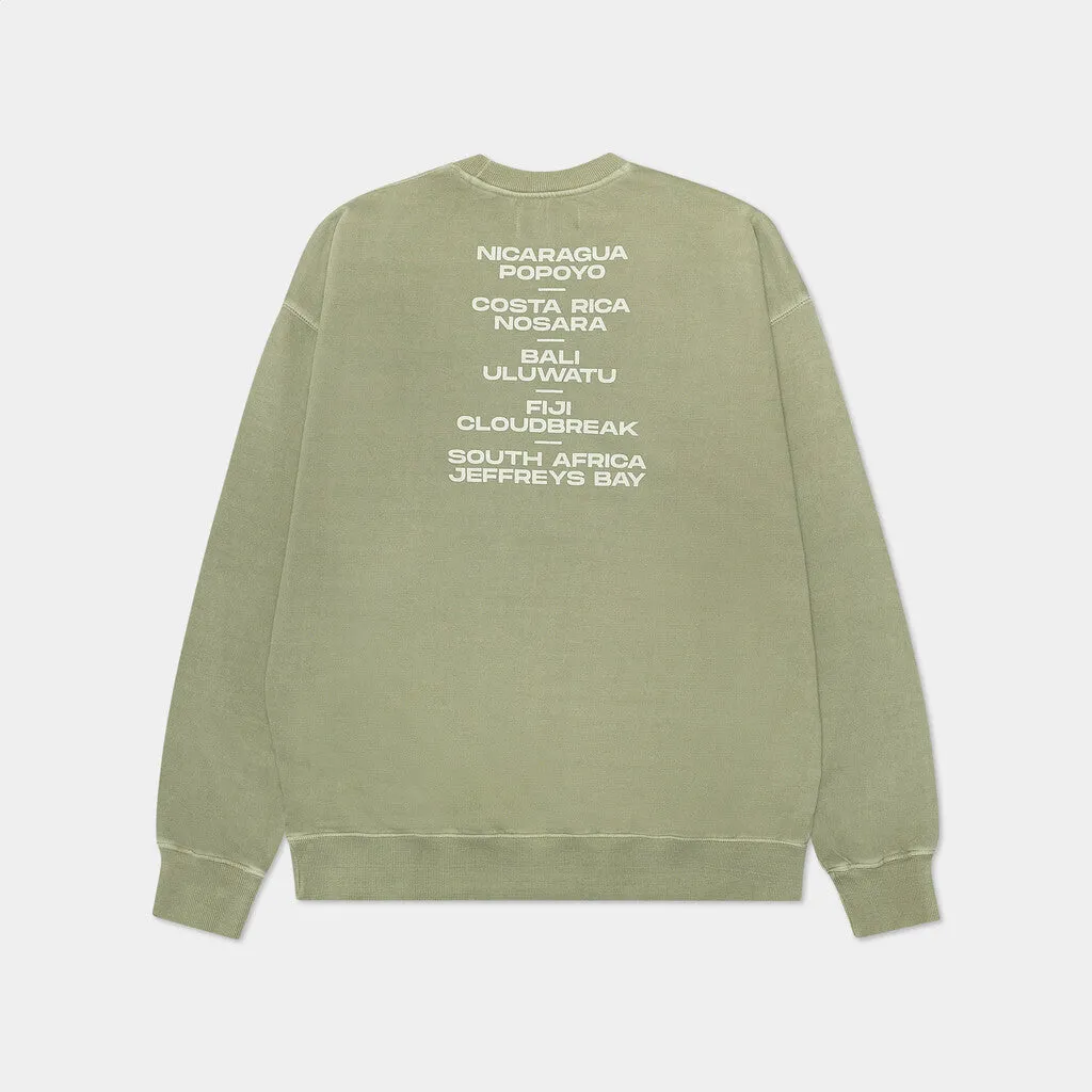 Loose Crewneck / 2751 LOC - Lightgreen sold by Revolution product image thumbnail 4