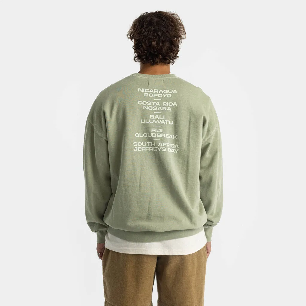 Loose Crewneck / 2751 LOC - Lightgreen sold by Revolution product image thumbnail 2
