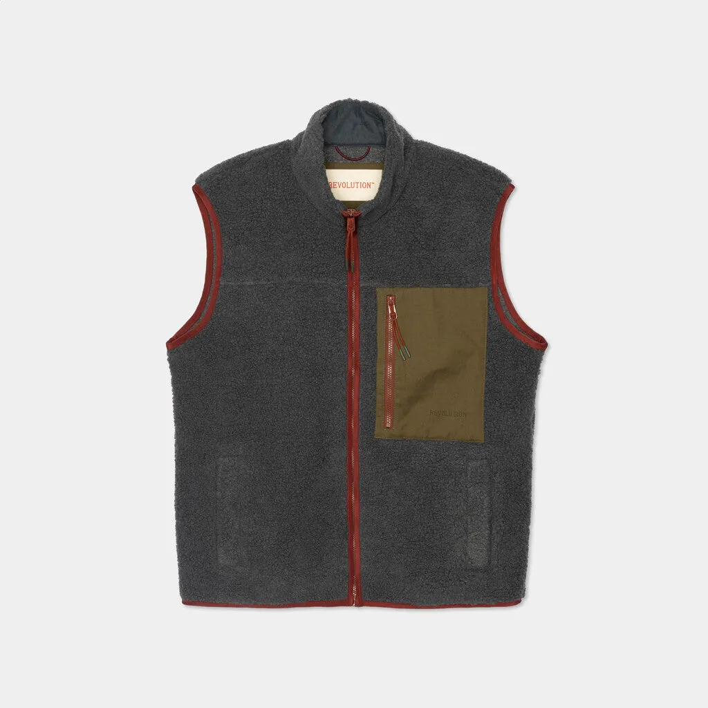 Pocket Teddy Vest / 7833 - Darkgrey sold by Revolution product image thumbnail 5