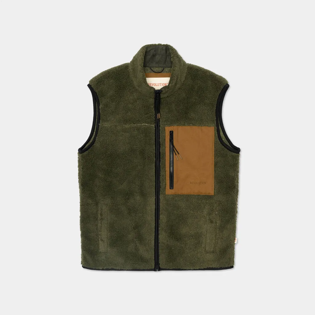 Pocket Teddy Vest / 7833 - Army sold by Revolution product image thumbnail 5