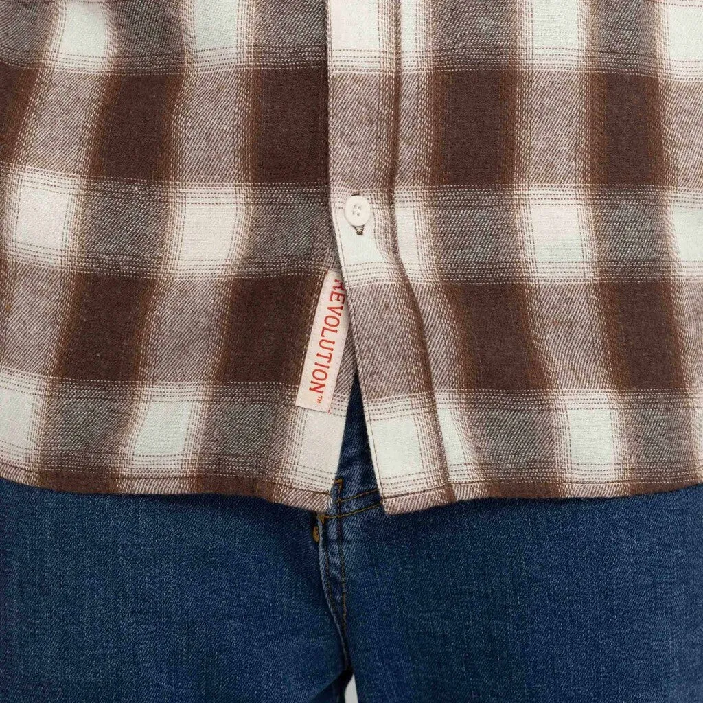 Regular Shirt / 3972 - Brown sold by Revolution product image thumbnail 3