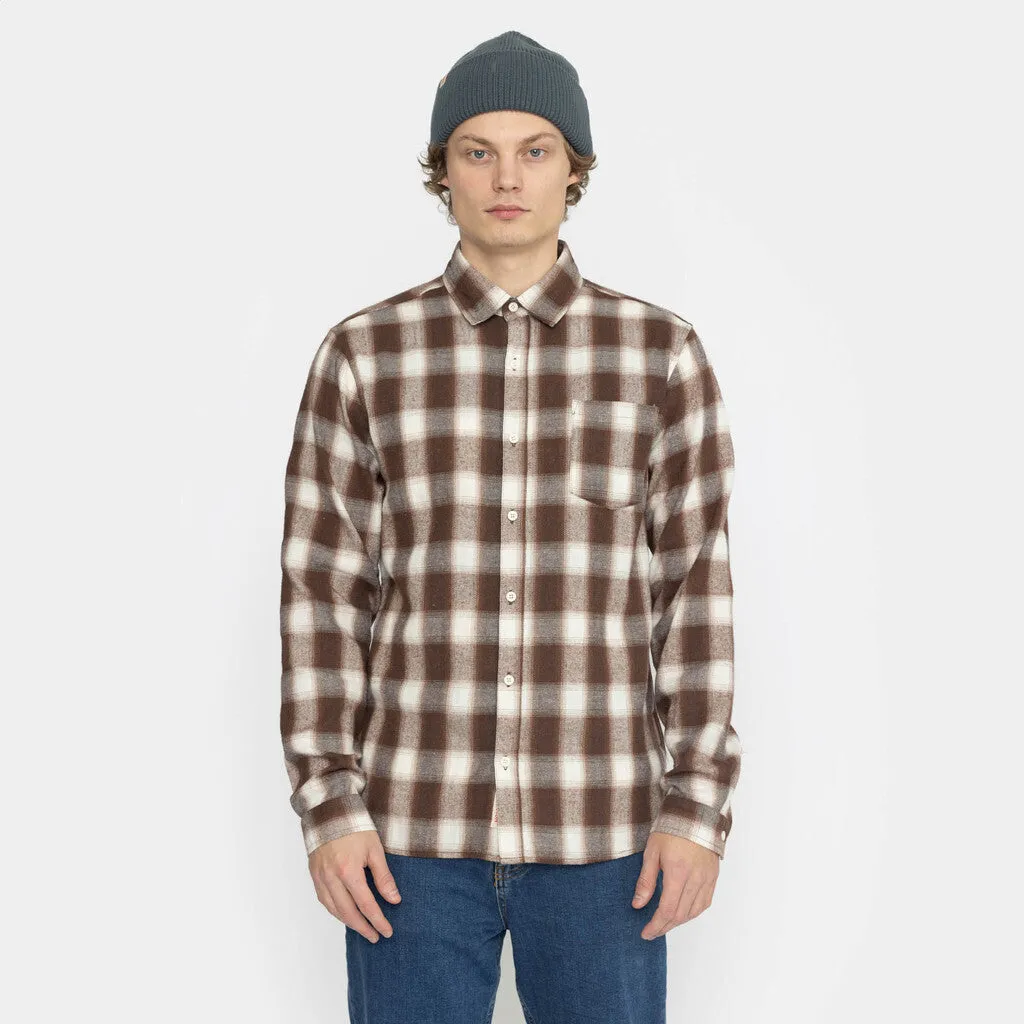 Regular Shirt / 3972 - Brown sold by Revolution