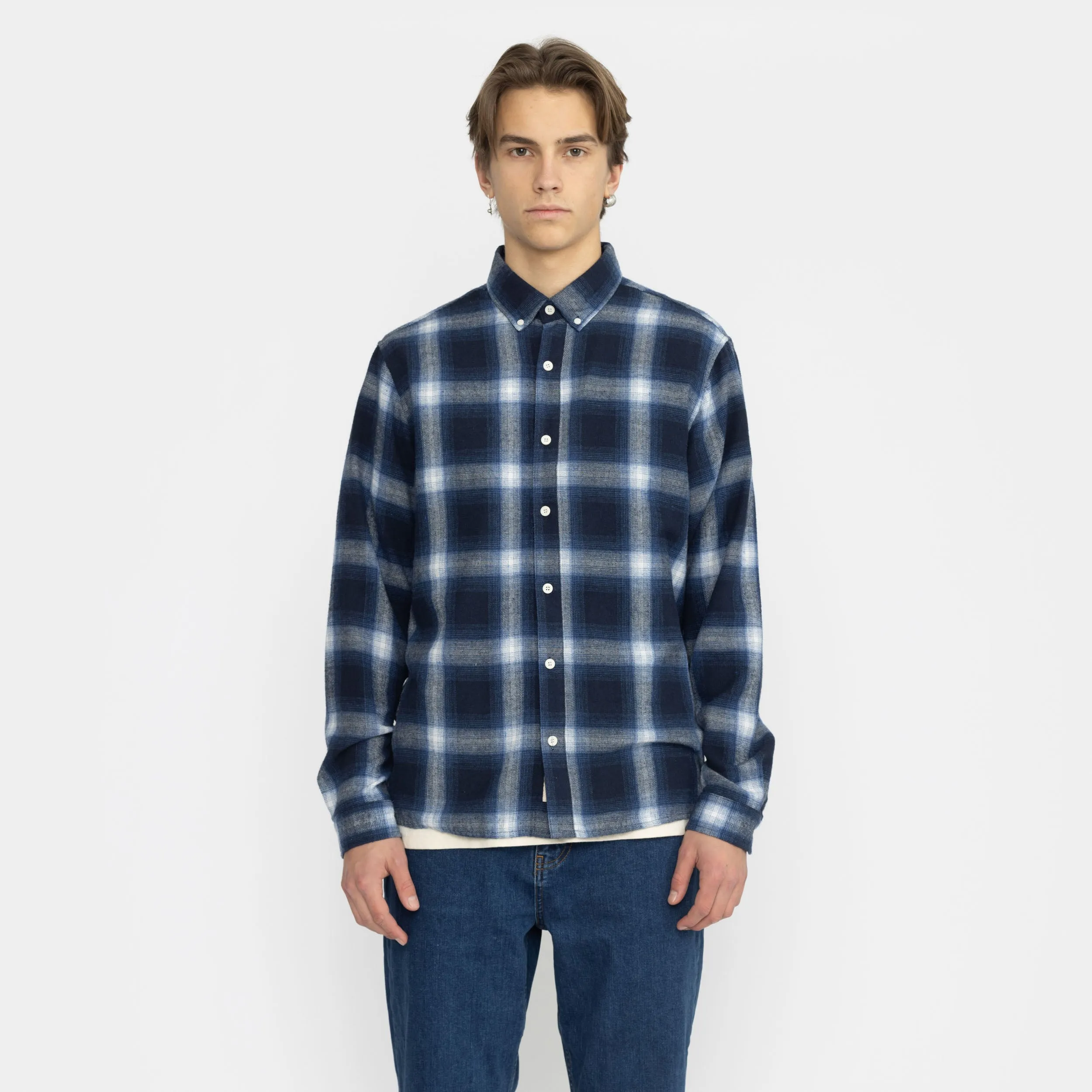 Button-down Shirt / 3967 - Navy sold by Revolution product image thumbnail 2