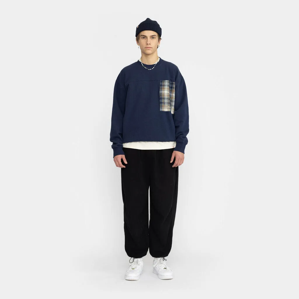 Loose Crewneck / 2762 - Navy-melange sold by Revolution product image thumbnail 3