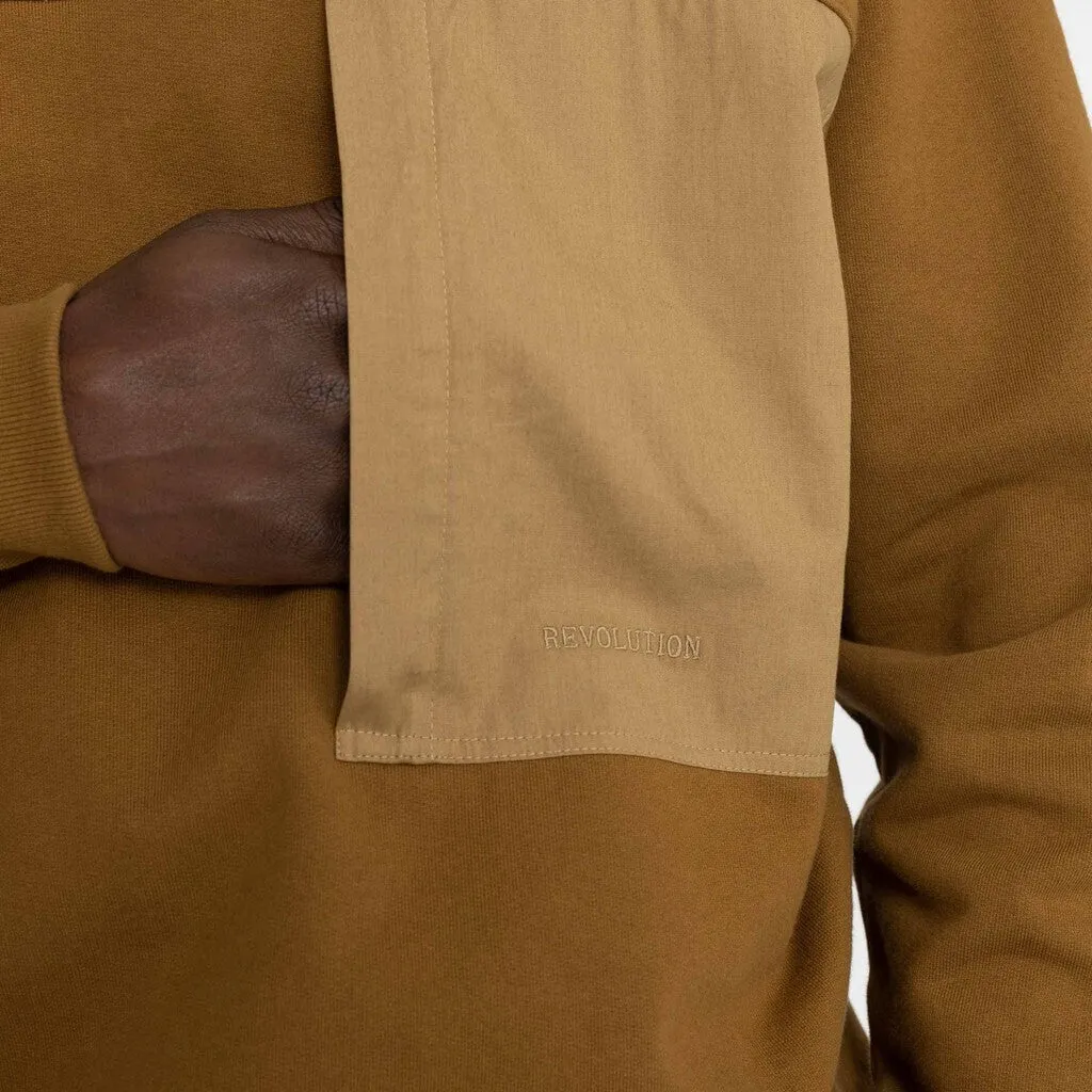 Loose Crewneck / 2761 - Lightbrown sold by Revolution product image thumbnail 3