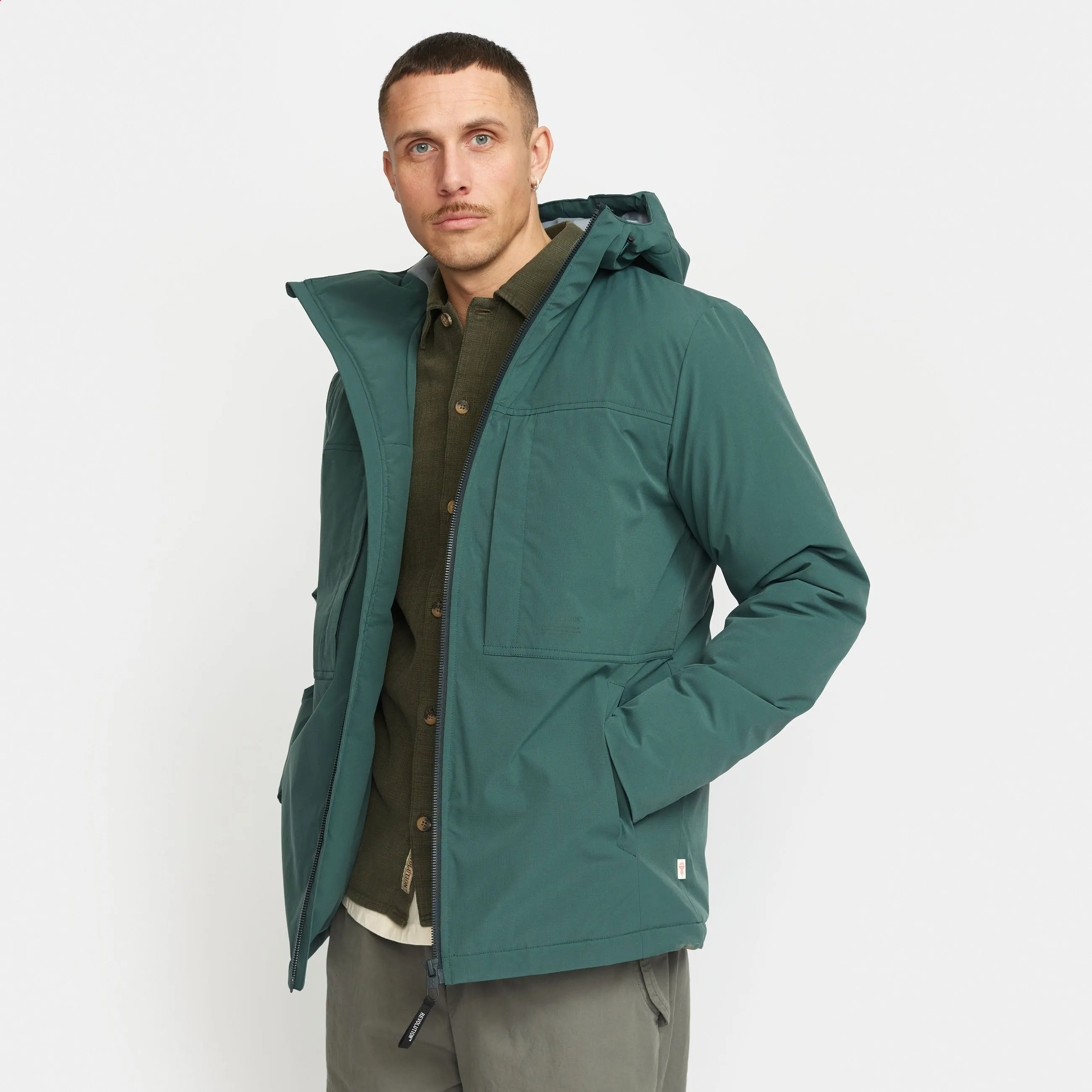 Winter Tech Jacket / 7856 - Darkgreen sold by Revolution product image thumbnail 2