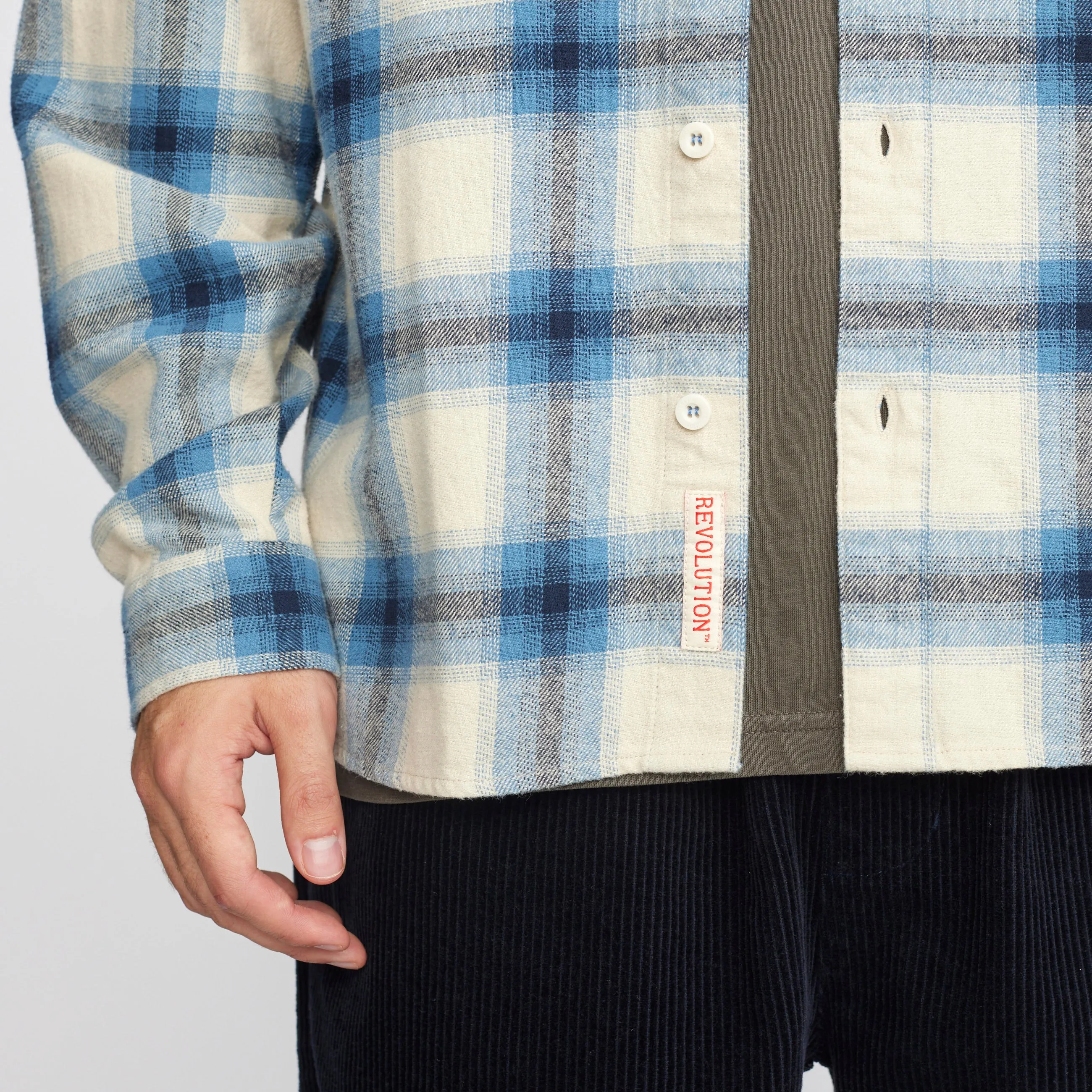 Regular Shirt / 3999 - Blue sold by Revolution product image thumbnail 4