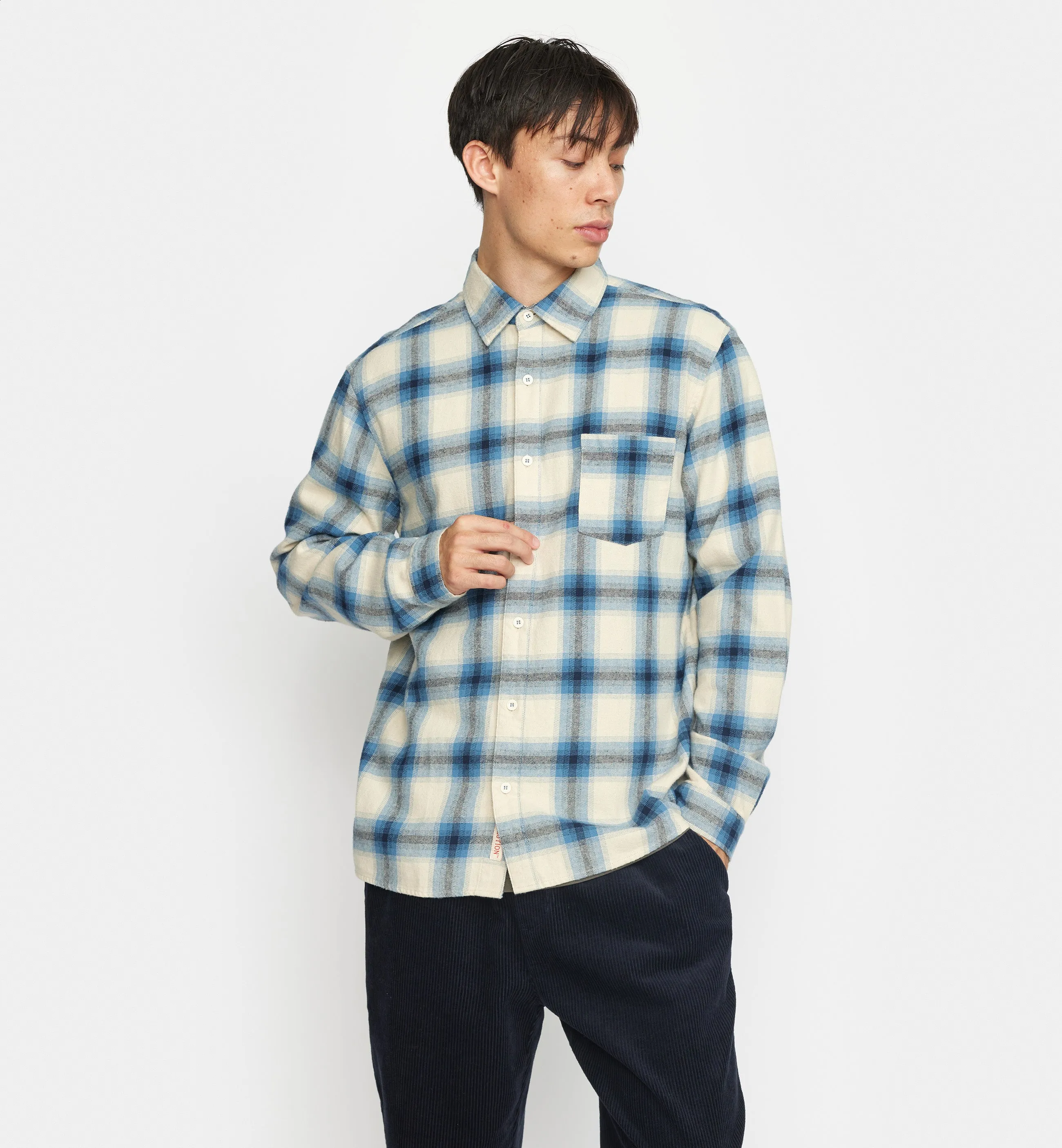 Regular Shirt / 3999 - Blue sold by Revolution