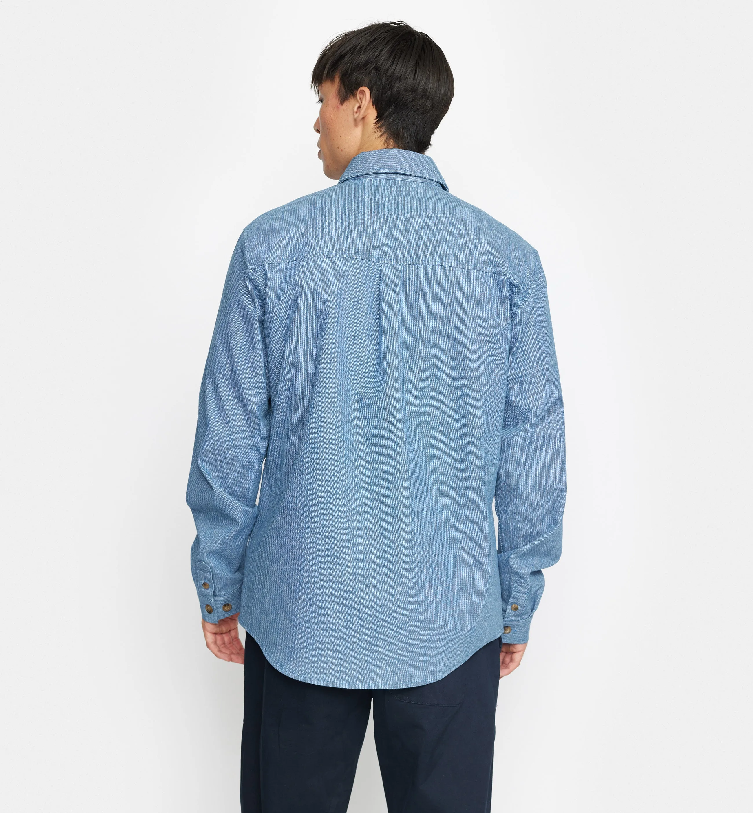Loose Shirt / 3115 - Blue sold by Revolution product image thumbnail 3
