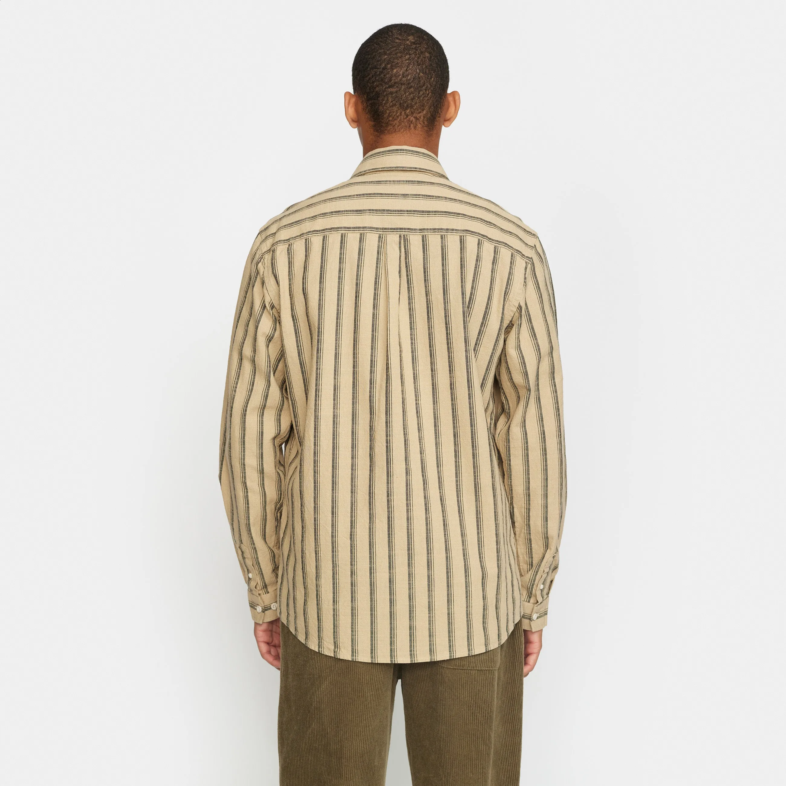 Loose Shirt / 3124 - Khaki sold by Revolution product image thumbnail 3