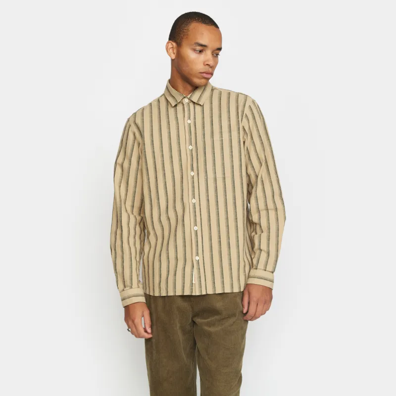 Loose Shirt / 3124 - Khaki sold by Revolution