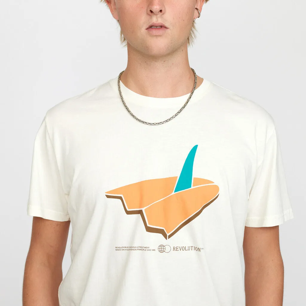 Regular t-shirt / 1369 BRE - Offwhite sold by Revolution product image thumbnail 5