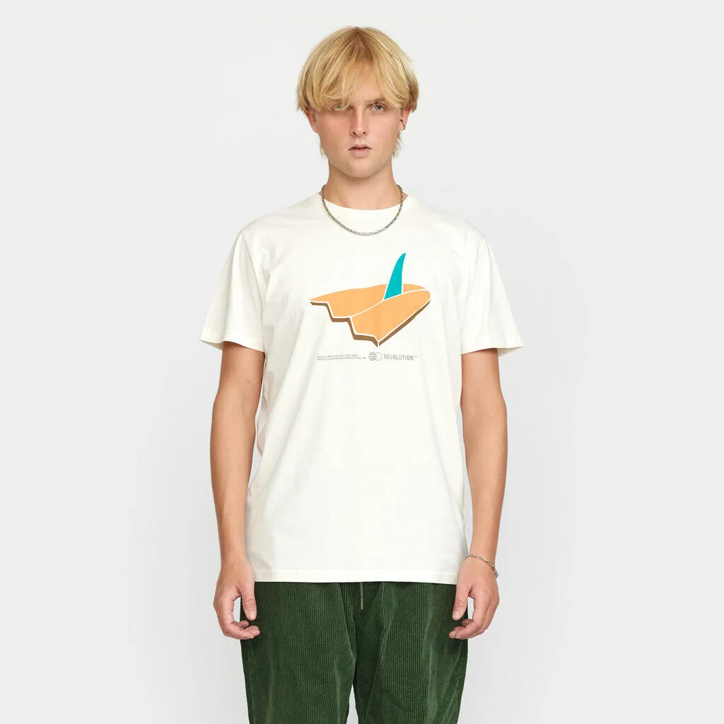 Regular t-shirt / 1369 BRE - Offwhite sold by Revolution product image thumbnail 2