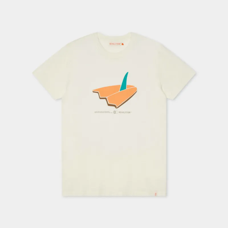 Regular t-shirt / 1369 BRE - Offwhite sold by Revolution