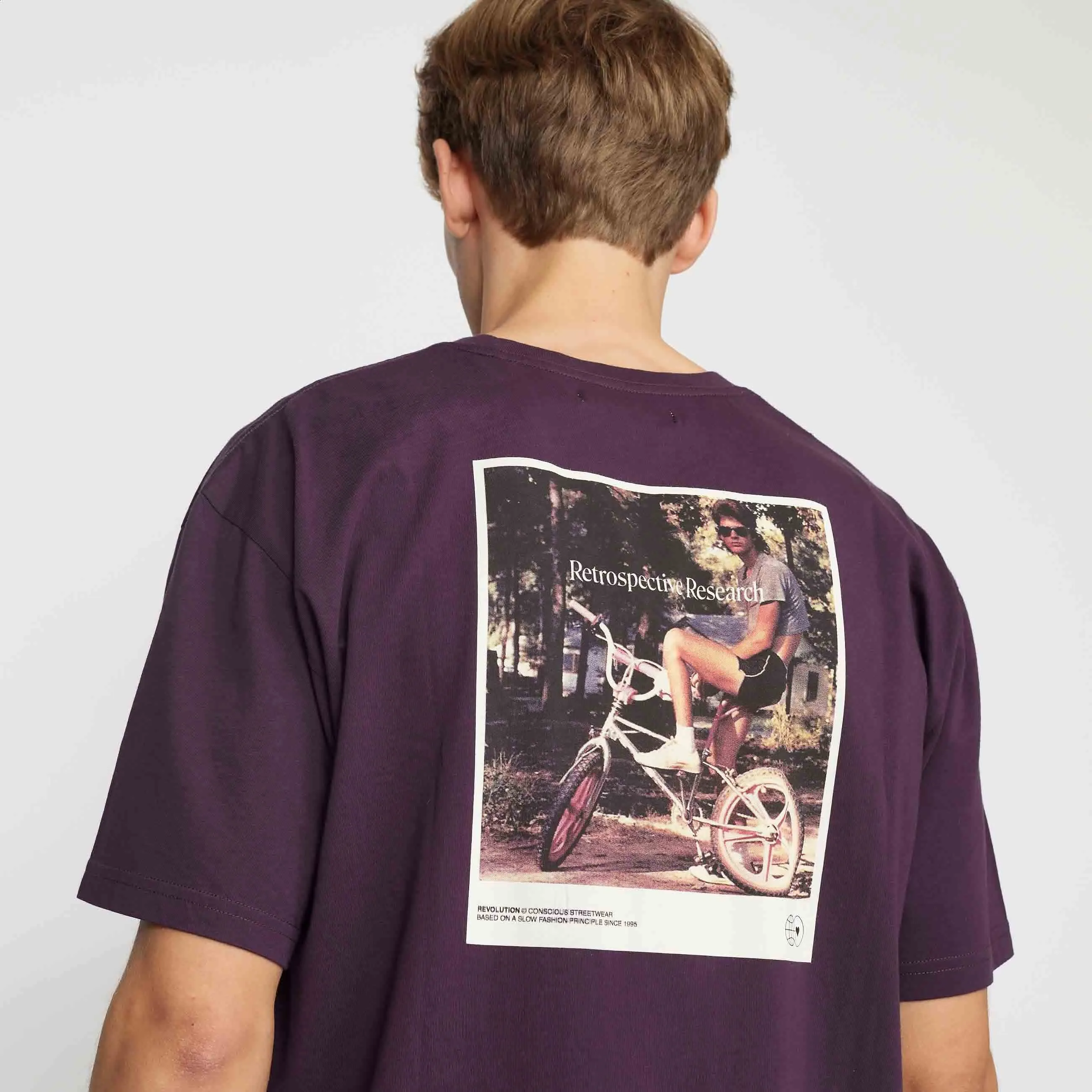 Printed T-shirt / 1382 BMX - Purple sold by Revolution product image thumbnail 2