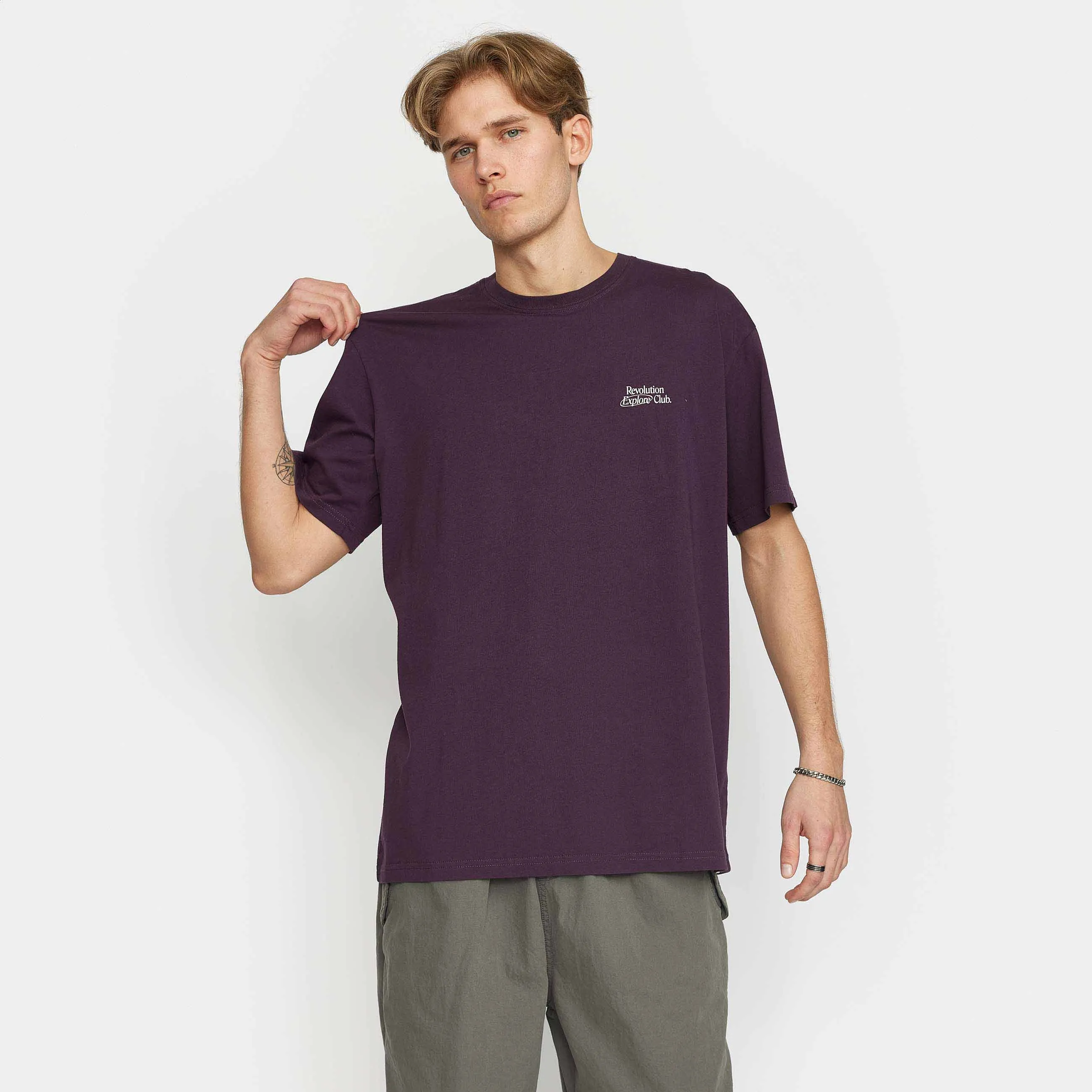 Printed T-shirt / 1382 BMX - Purple sold by Revolution product image thumbnail 4