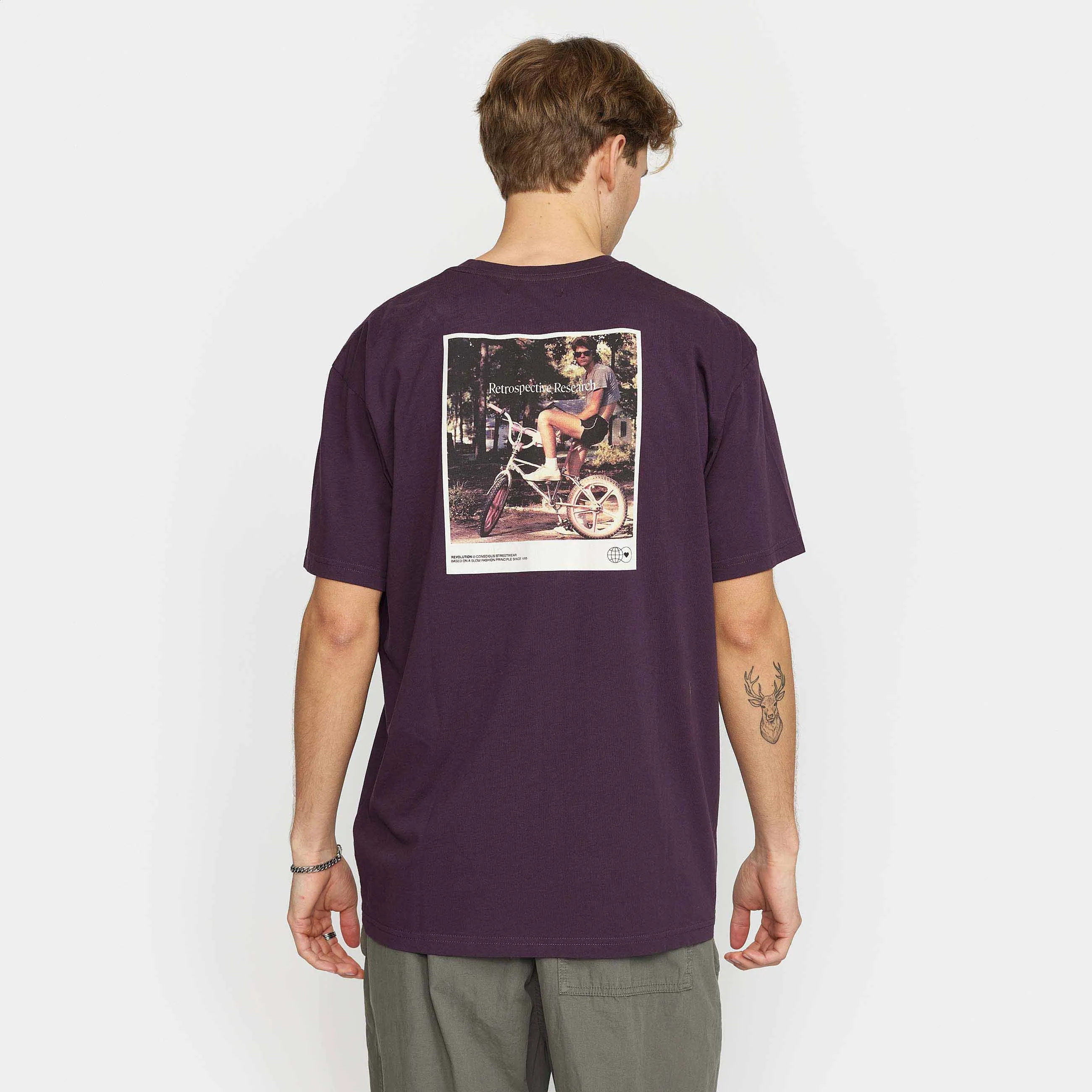 Printed T-shirt / 1382 BMX - Purple sold by Revolution product image thumbnail 5