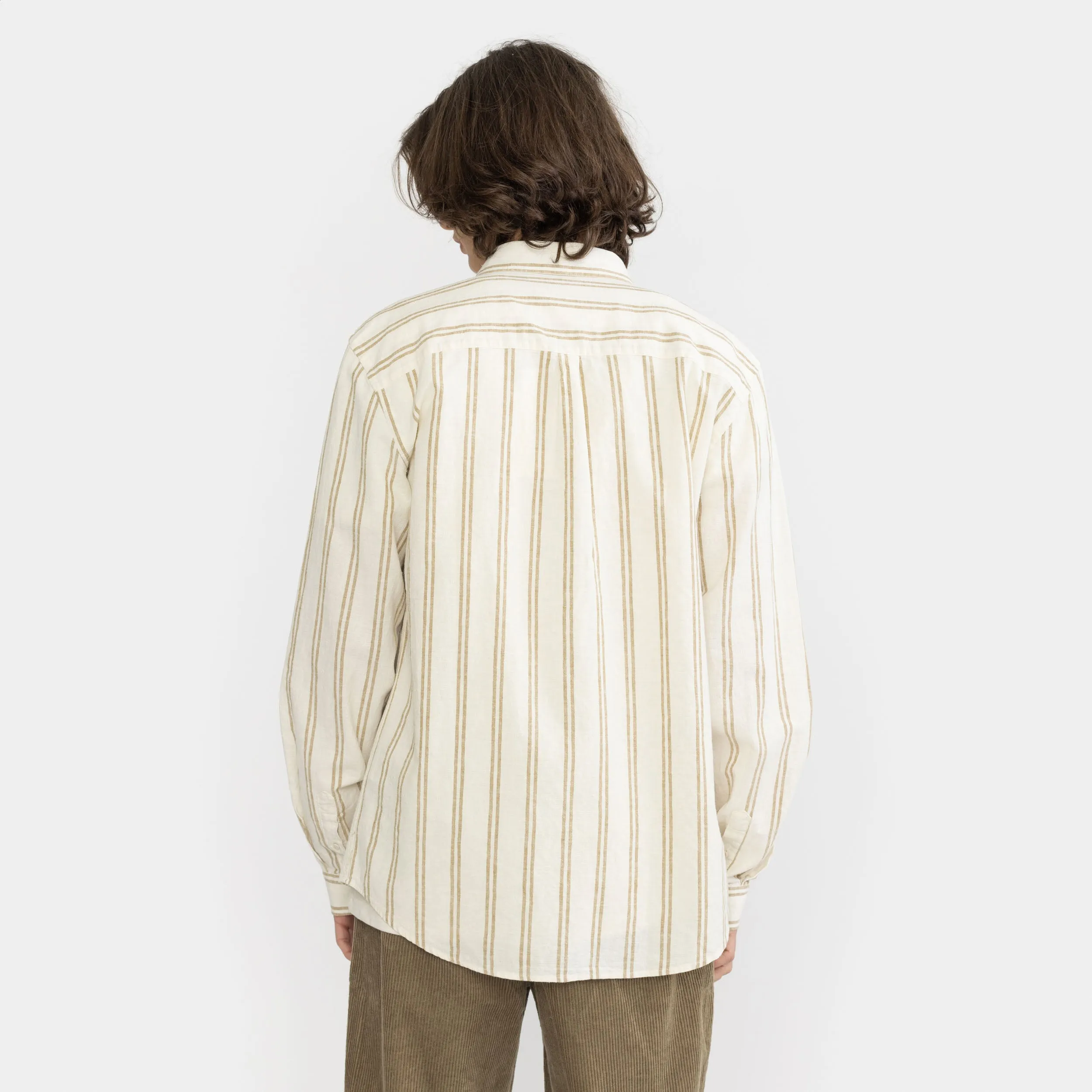 Loose Shirt / 3996 - Khaki sold by Revolution product image thumbnail 3