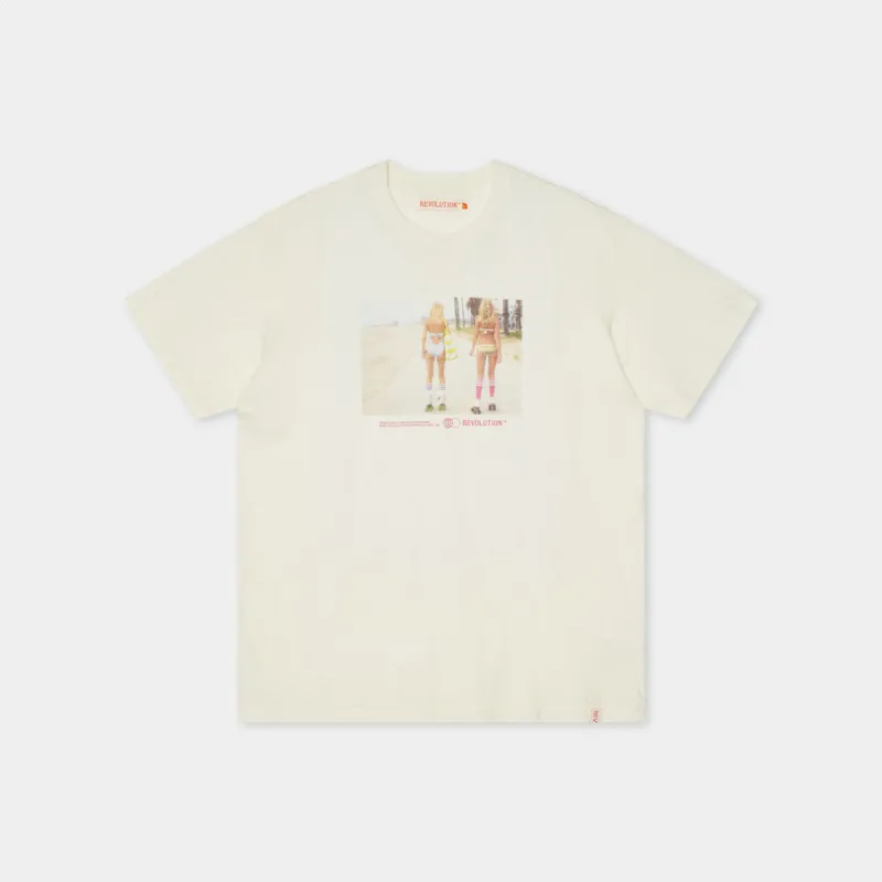 Loose t-shirt / 1371 ROL - Offwhite sold by Revolution