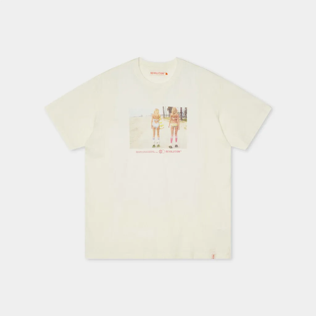 Loose t-shirt / 1371 ROL - Offwhite sold by Revolution
