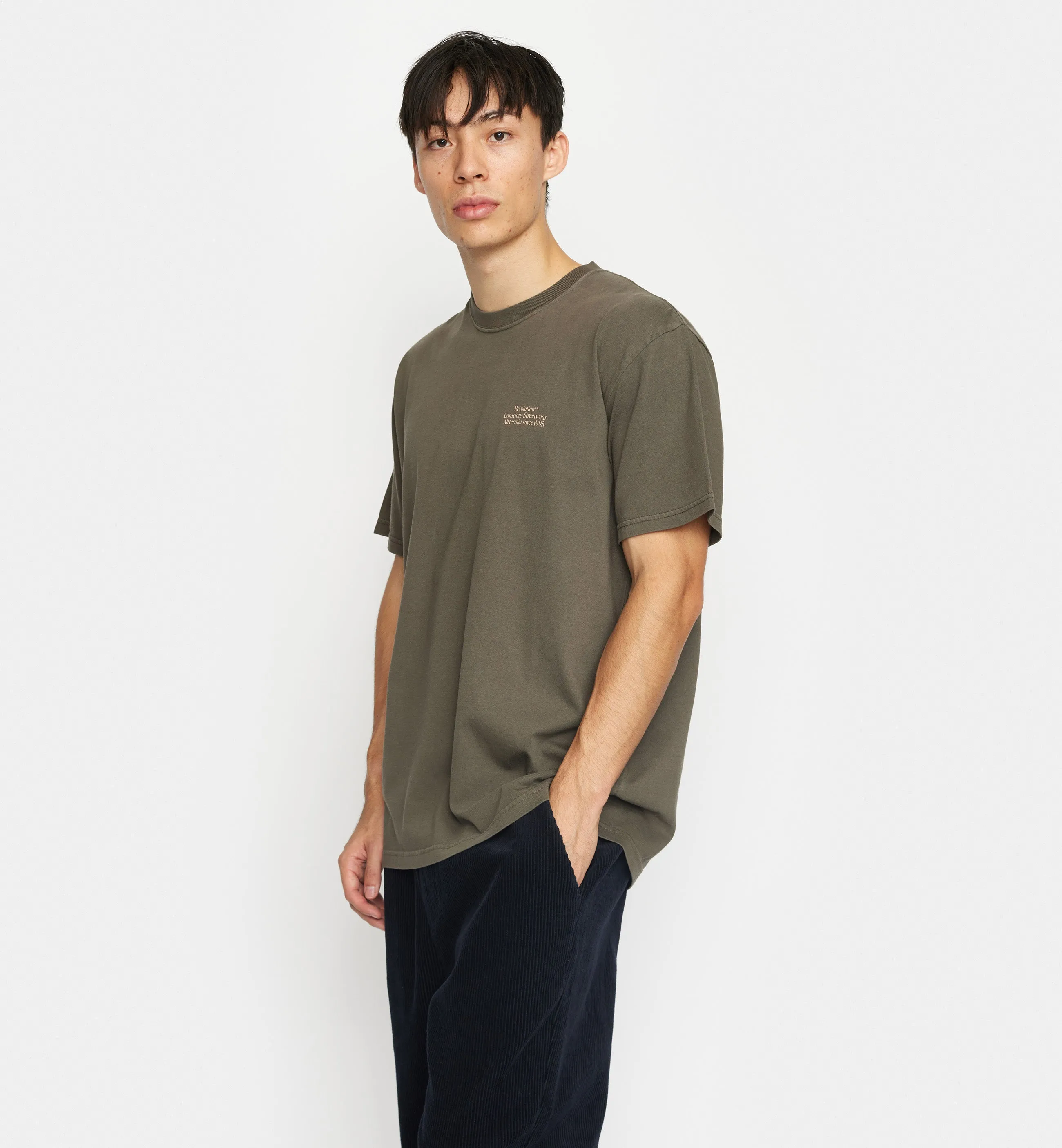 Printed T-shirt / 1376 CHA - Grey sold by Revolution product image thumbnail 2