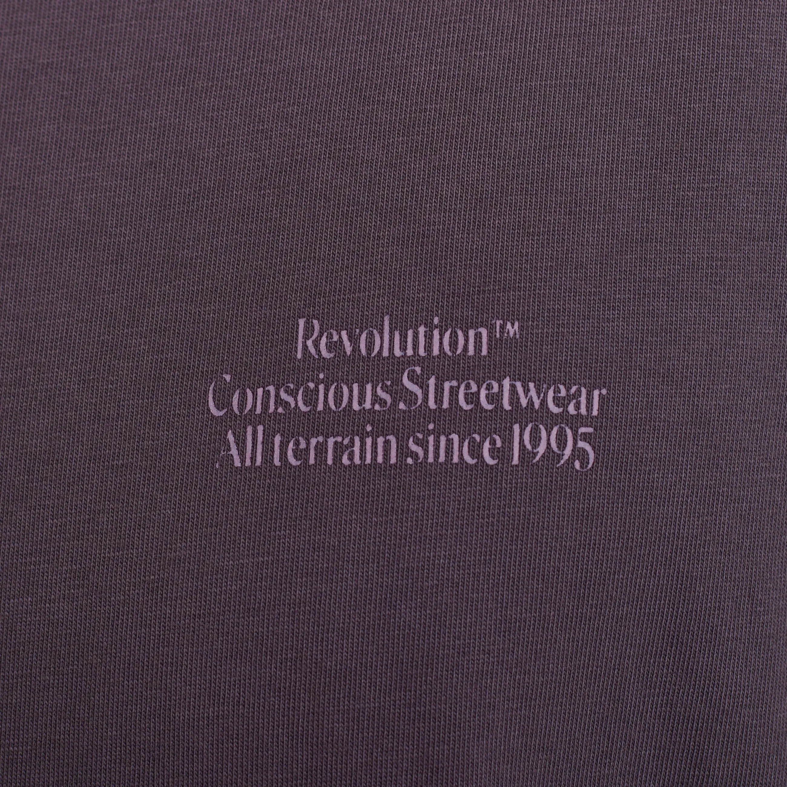 Printed T-shirt / 1376 CHA - Darkpurple sold by Revolution product image thumbnail 3