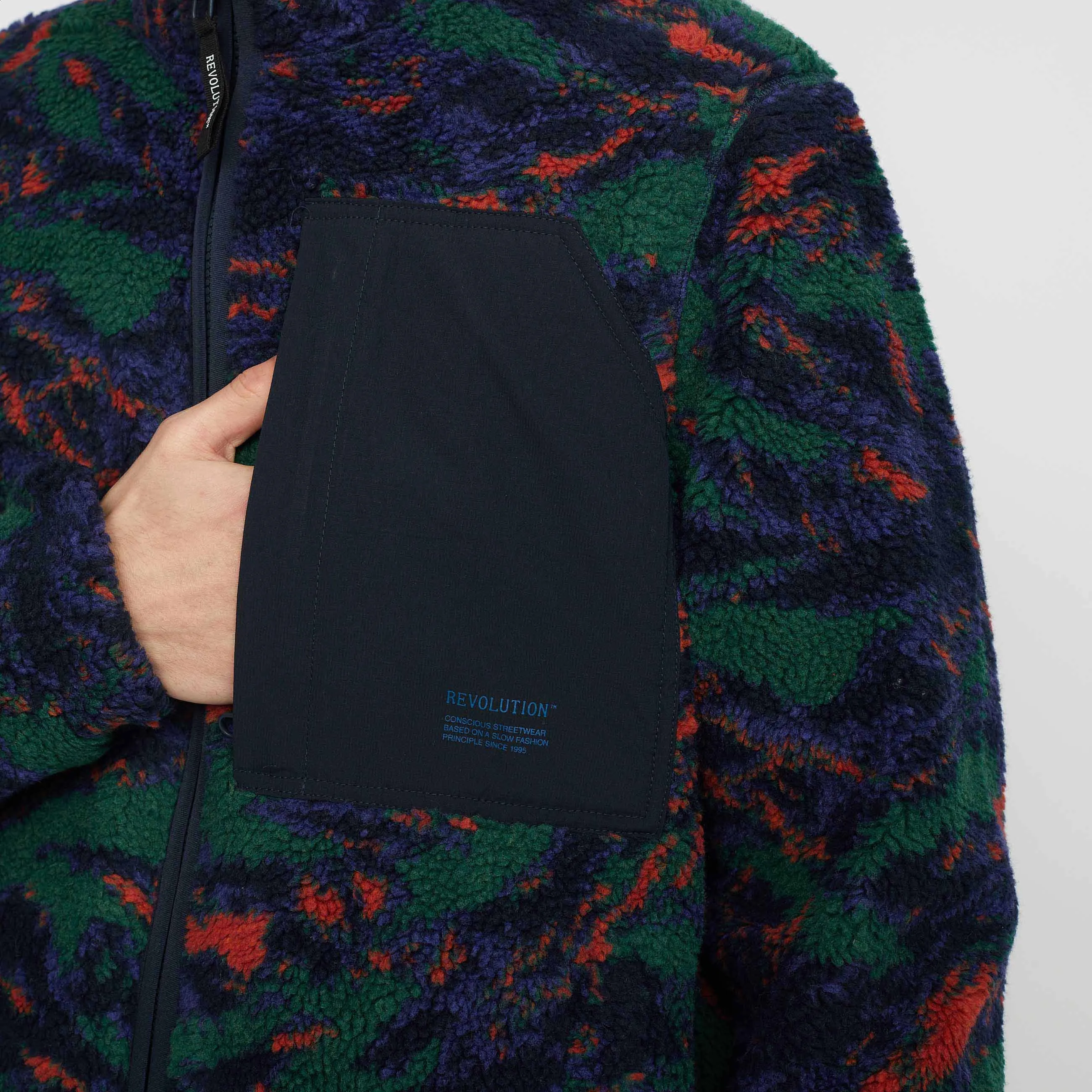 Printed Pocket Teddy / 7013 - Navy sold by Revolution product image thumbnail 3
