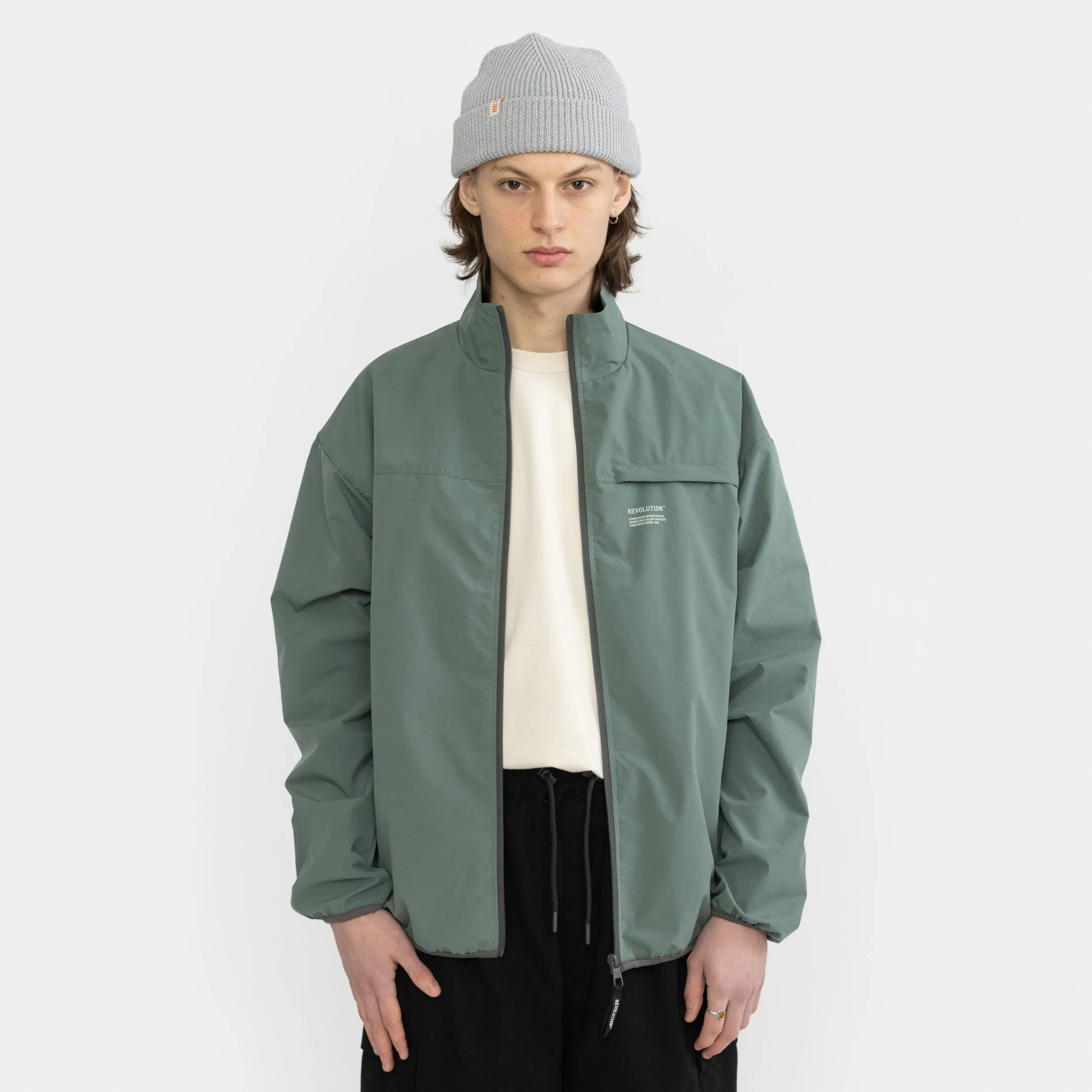 Track Jacket / 7840 - Dustgreen sold by Revolution