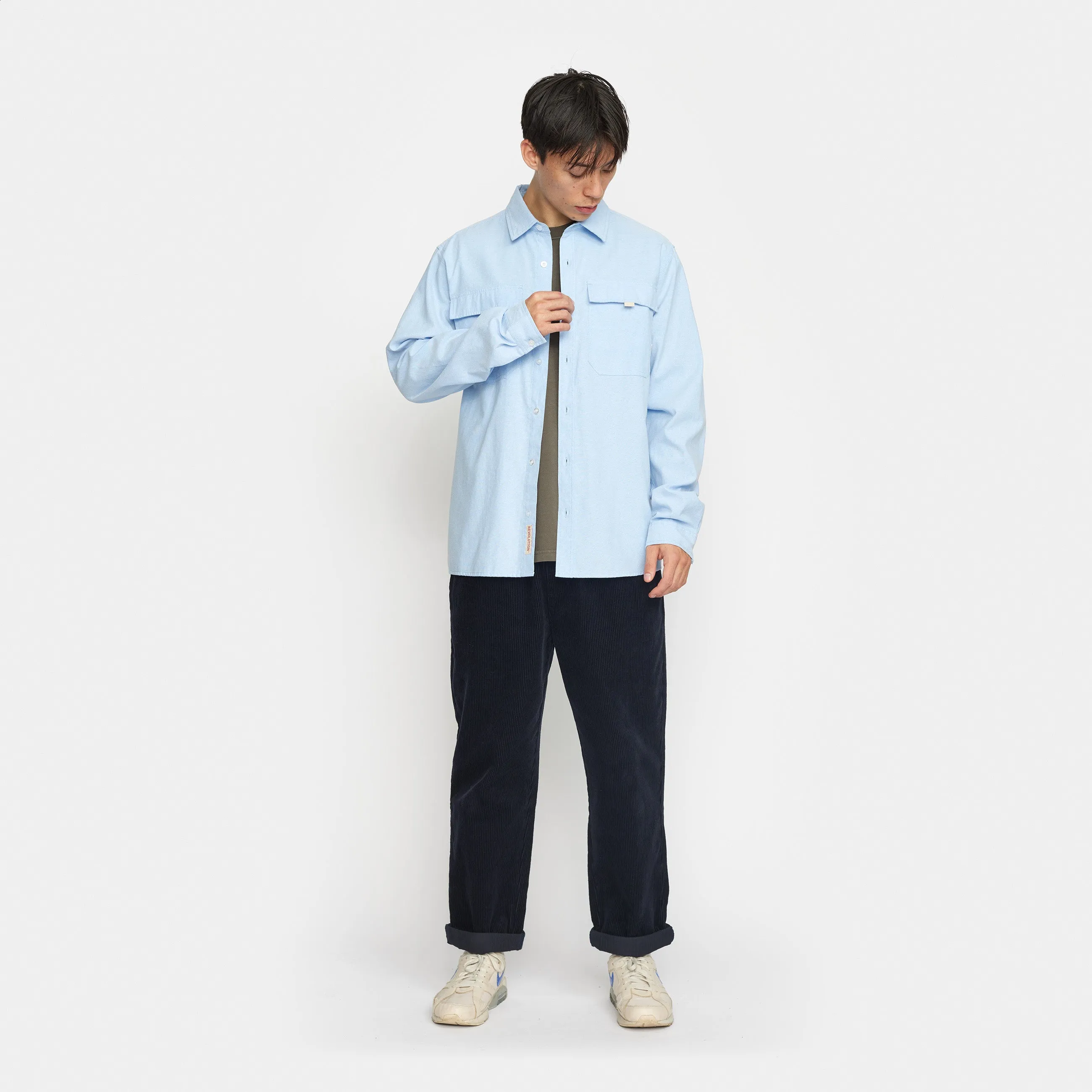Worker Shirt / 3121 - Lightblue sold by Revolution product image thumbnail 2