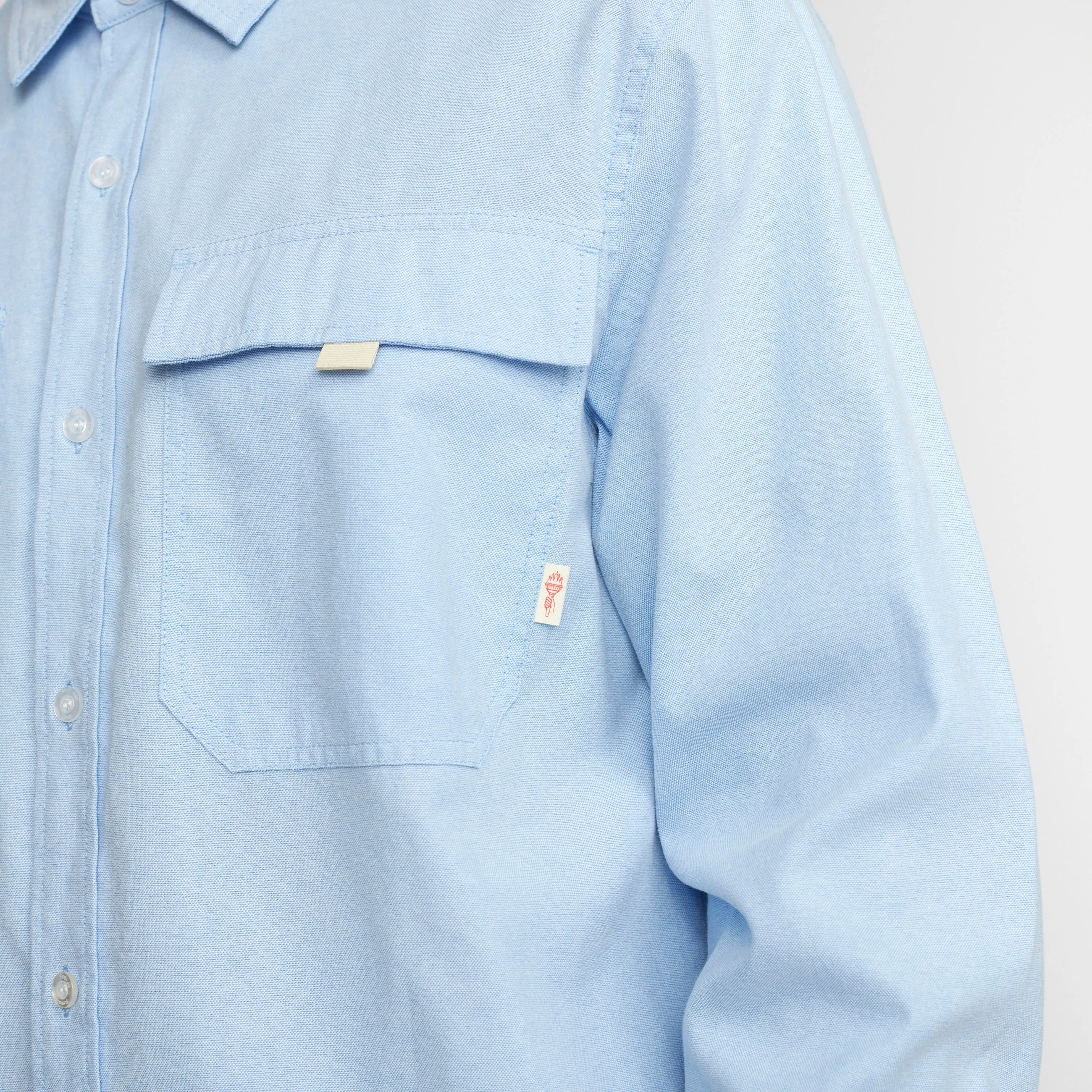 Worker Shirt / 3121 - Lightblue sold by Revolution product image thumbnail 4