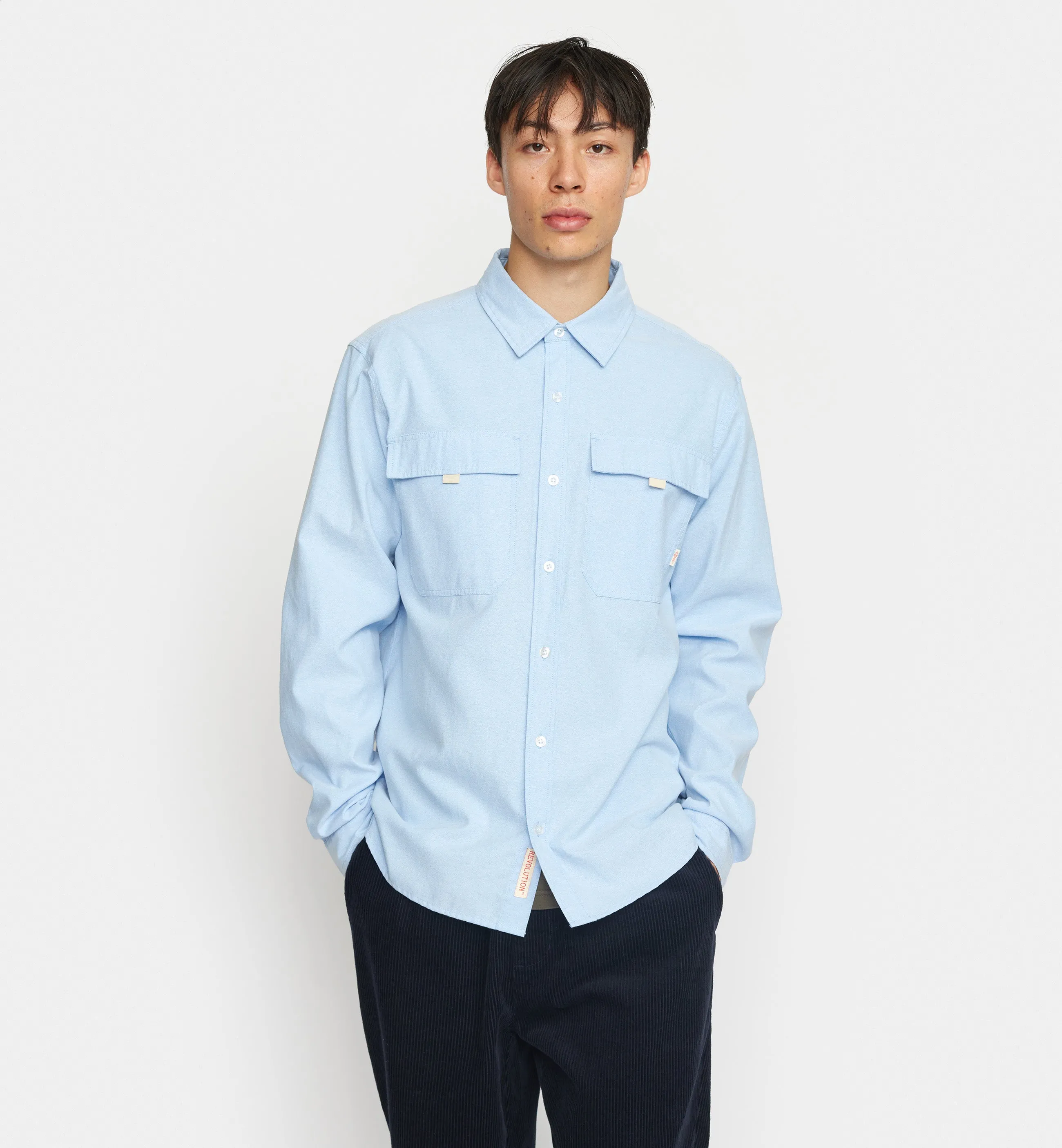 Worker Shirt / 3121 - Lightblue sold by Revolution