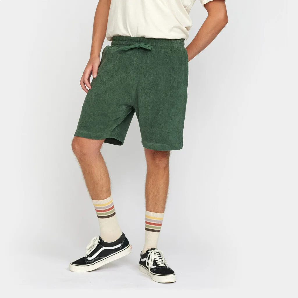 Terry Shorts / 4039 - Dustgreen sold by Revolution product image thumbnail 2