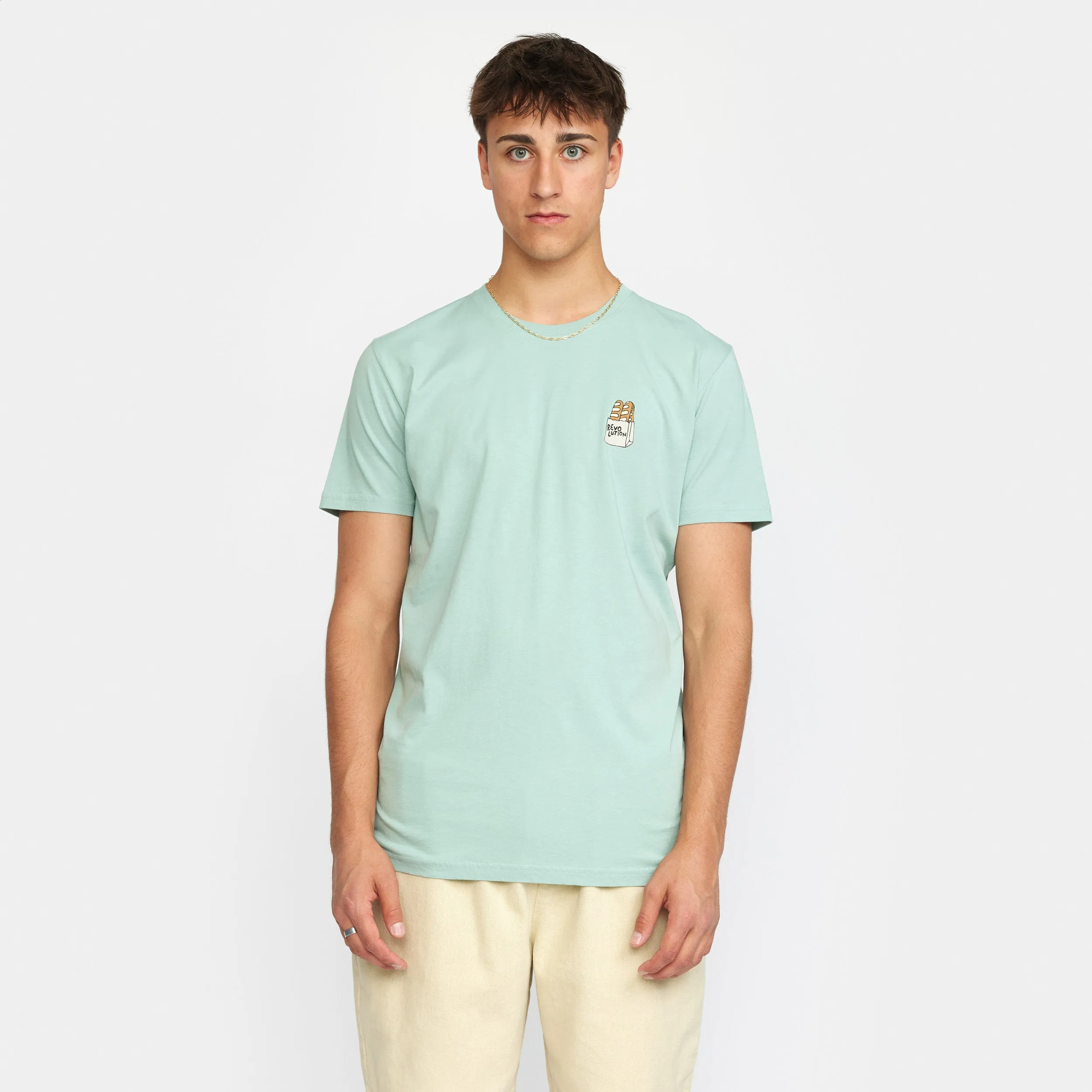 Regular t-shirt / 1369 FLU - Blue sold by Revolution product image thumbnail 3