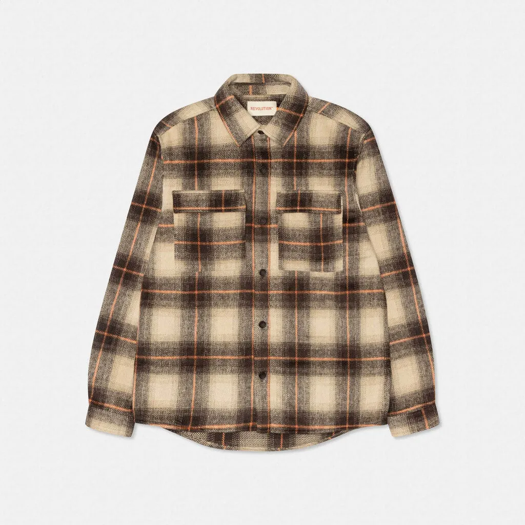 Utility Overshirt / 3962 - Darkbrown sold by Revolution product image thumbnail 5